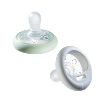 Tommee Tippee Šidítko C2N silikon Natural 6-18m 2 ks