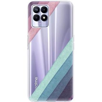 iSaprio Glitter Stripes 01 pro Realme 8i (glist01-TPU3-Rlm8i)