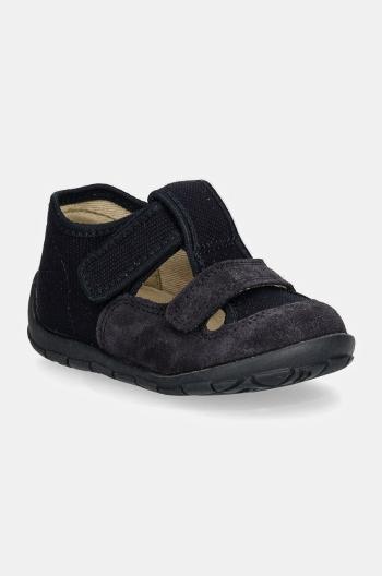 Dětské papuče Froddo CLASSIC SLIPPERS modrá barva, G1700400