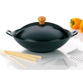 Kela Wok litinový 36cm s příslušenstvím sada 5ks KL-77943 (KL-77943)