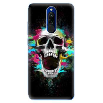 Odolné silikonové pouzdro iSaprio - Skull in Colors - Xiaomi Redmi 8