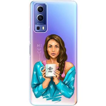 iSaprio Coffe Now - Brunette pro Vivo Y72 5G (cofnobru-TPU3-vY72-5G)