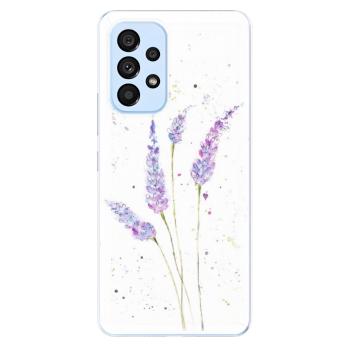 Odolné silikonové pouzdro iSaprio - Lavender - Samsung Galaxy A53 5G