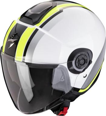 Scorpion EXO-CITY II VEL White/Neon Yellow S Přilba