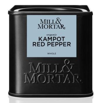 Bio červený pepř KAMPOT 50 g, celý, Mill & Mortar