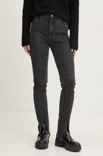 Džíny Karl Lagerfeld Jeans dámské, černá barva, 246J1100