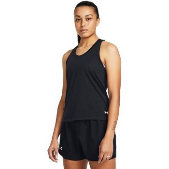 Under Armour LAUNCH SINGLET Női trikó, fekete, méret M