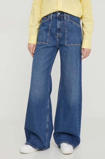 Džíny Pepe Jeans WIDE LEG UHW UTILITY dámské, PL204612