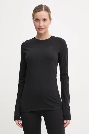 Funkčné tričko s dlhým rukávom Peak Performance Magic čierna farba, G79884