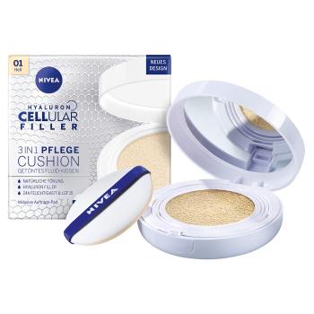 Nivea Pečující tónovací krém v houbičce 3 v 1 Hyaluron Cellular Filler 15 g 01 Light