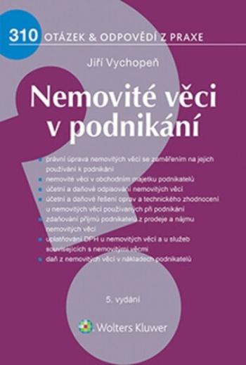 Nemovité věci v podnikání - Jiří Vychopeň