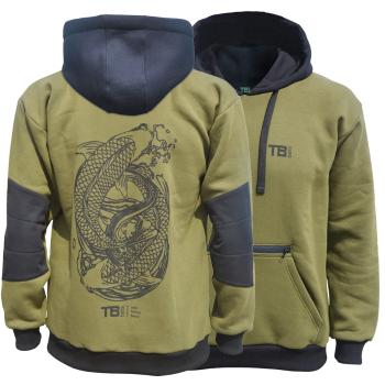 Tb baits mikina olive edition hoodie - xl