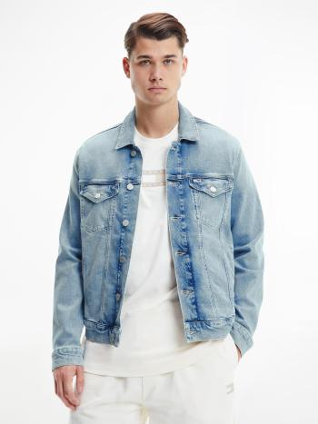 Tommy Jeans pánská světle modrá džínová bunda