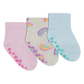 Converse rainbows 3pk gripper socks 6-12m