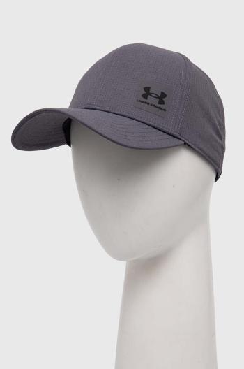 Kšiltovka Under Armour Iso Chill Armourvent šedá barva, hladká