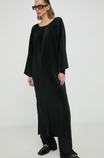 Šaty By Malene Birger Viella černá barva, maxi, oversize