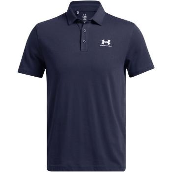 Under Armour ICON Pánské polo triko, tmavě modrá, velikost