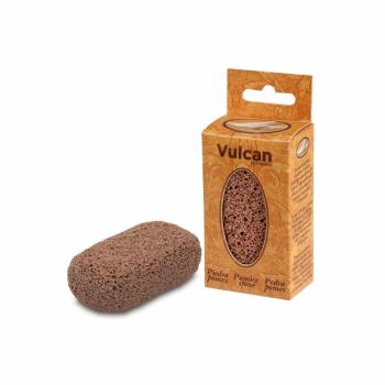 Vulkán celluláris habkő, terrakota, barna