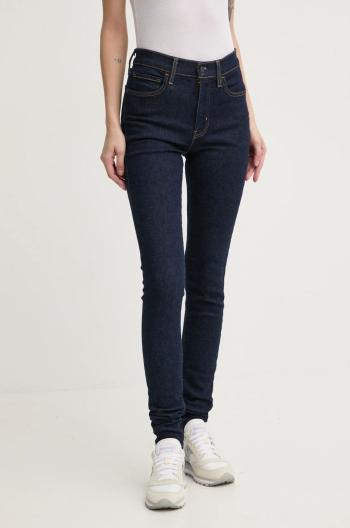 Džíny Levi's 720 HIRISE SUPER SKINNY dámské, tmavomodrá barva