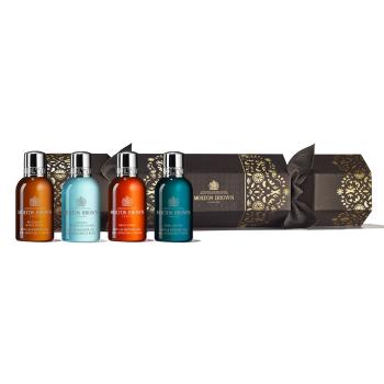 Molton Brown Dárková sada sprchových gelů Woody Aromatic Christmas Cracker