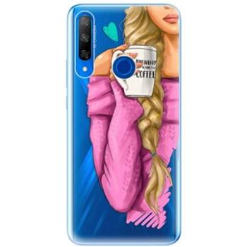 iSaprio My Coffe and Blond Girl pro Honor 9X (coffblon-TPU2_Hon9X)