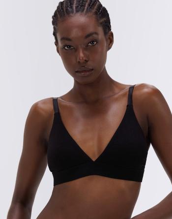 Organic Basics Core Triangle Bra Black L