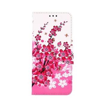 TopQ Samsung A32 knížkové Kytičky textil 57104 (Sun-57104)