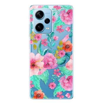 Odolné silikonové pouzdro iSaprio - Flower Pattern 01 - Xiaomi Redmi Note 12 Pro 5G / Poco X5 Pro 5G