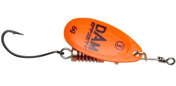 Dam třpytka effzett spinner with single hooks sinking orange - velikost 2 hmotnost 4 g