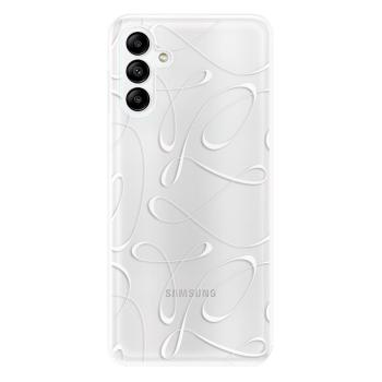 Odolné silikonové pouzdro iSaprio - Fancy - white - Samsung Galaxy A04s