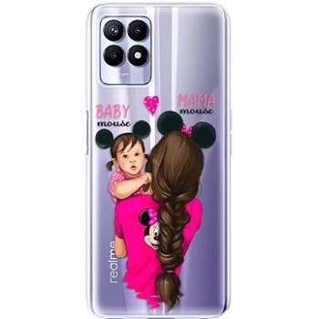 iSaprio Mama Mouse Brunette and Girl pro Realme 8i (mmbrugirl-TPU3-Rlm8i)