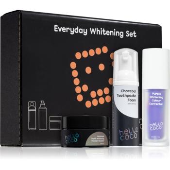 Hello Coco Teeth Whitening Everyday Whitening Set bělicí sada na zuby