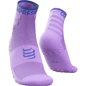 Compressport TRAINING SOCKS 2-PACK Sportovní ponožky, růžová, velikost