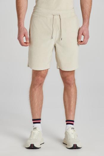 TEPLÁKOVÉ ŠORTKY GANT TERRY SHORTS SILKY BEIGE