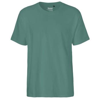 Neutral Pánské tričko Classic z organické Fairtrade bavlny - Teal | XXXL