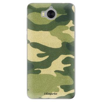 Odolné silikonové pouzdro iSaprio - Green Camuflage 01 - Huawei Y5 2017 / Y6 2017