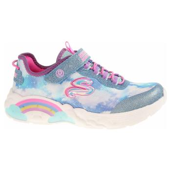 Skechers S Lights - Rainbow Racer blue