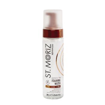 ST. MORIZ Advanced Express Tan Foaming Water průhledná samoopalovací pěna pro extra rychlé opálení 200 ml