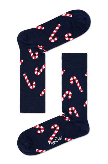 Ponožky Happy Socks Candy Cane Sock tmavomodrá barva