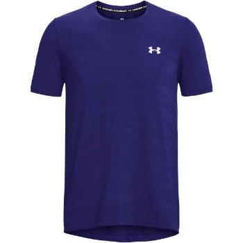 Under Armour SEAMLESS WAVE Pánské triko, modrá, velikost