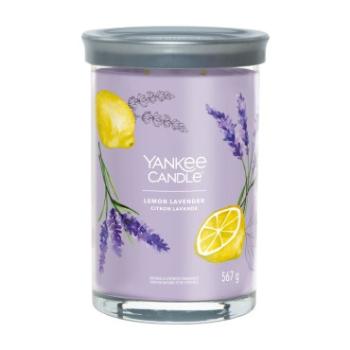 Yankee Candle Aromatická svíčka Signature tumbler velký Lemon Lavender 567 g