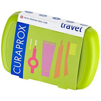 CURAPROX Travel set, zelený (7612412429916)