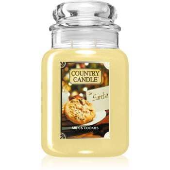 Country Candle Milk & Cookies vonná svíčka 737 g