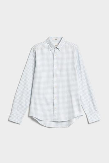 KOŠILE GANT SLIM JASPE GINGHAM SHIRT MUTED BLUE