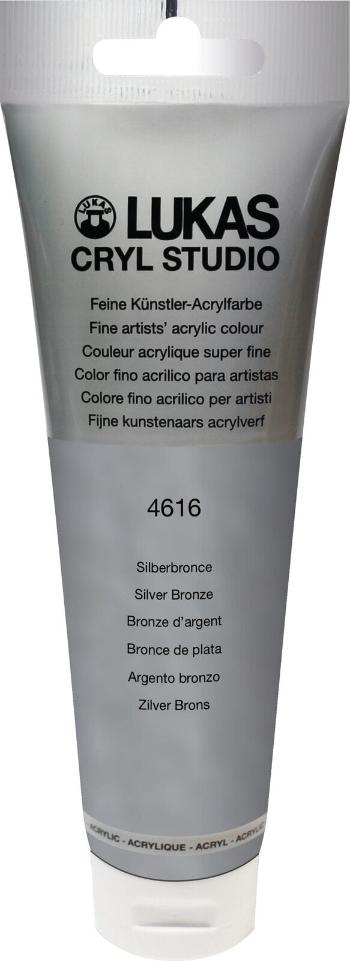Lukas Cryl Studio Plastic Tube Akrylová barva Silver Bronze 125 ml 1 ks