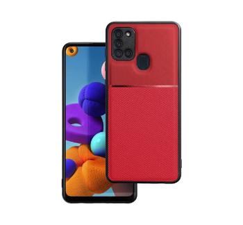 Forcell Noble hátlap tok, Samsung Galaxy A21s, piros