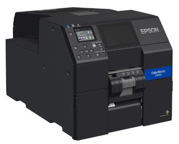 Epson ColorWorks C6000Pe C31CH76202, barevná tiskárna štítků, peeler, disp., USB, Ethernet, black