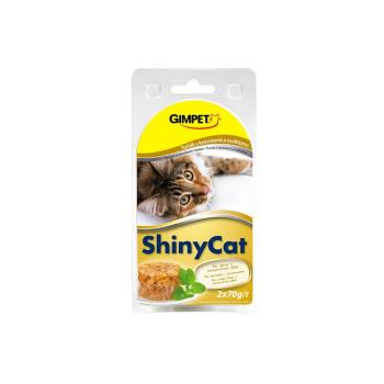 ShinyCat Tuňák/krevety/maltóza konzerva 2x70 g