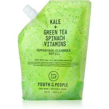 Youth To The People Superfood Cleanser čisticí gel náhradní náplň 500 ml