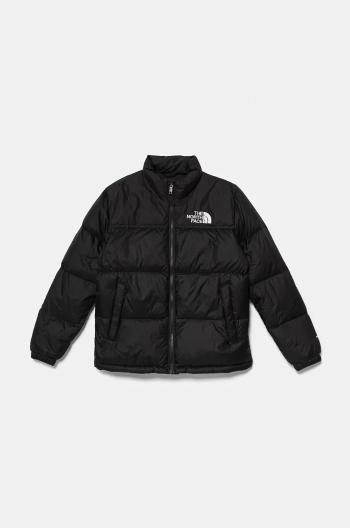 Dětská péřová bunda The North Face TEEN 1996 RETRO NUPTSE JACKET černá barva, NF0A8A4CJK31